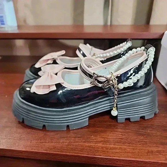 Women's Fashionable Comfortable Kawaii Outdoor Wedge & Thick Sole Single Shoes. - Picture 5 of 16